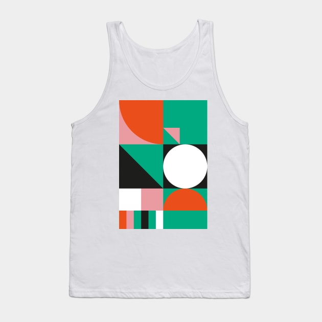 Abstract#74 Tank Top by process22